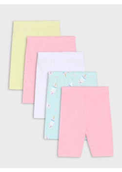 Sinsay - Krótkie legginsy 5 pack - wielobarwny - id: 351DU-MLC - marki Sinsay - 185493942 Sinsay - Krótkie legginsy 5 pack - wielobarwny ze sklepu Sinsay w kategorii Spodenki dziewczęce - zdjęcie 185493942