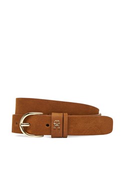 Pasek Damski Tommy Hilfiger Essential Effortless 2.5 AW0AW17762 Brązowy ze sklepu eobuwie.pl w kategorii Paski damskie - zdjęcie 185494332