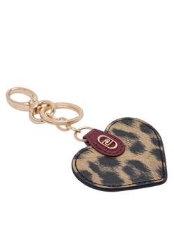 Brelok Liu Jo Heart Key Ring AF5207 E0419 09155 Brązowy - id: 8059524070367 - marki Liu Jo - 185494343 Brelok Liu Jo Heart Key Ring AF5207 E0419 09155 Brązowy ze sklepu eobuwie.pl w kategorii Breloki - zdjęcie 185494343