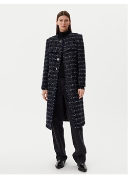 KARL LAGERFELD Płaszcz przejściowy A1W15022 Granatowy Regular Fit ze sklepu MODIVO w kategorii Płaszcze damskie - zdjęcie 185494753