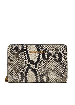 MICHAEL Michael Kors Duży Portfel Damski Bryant 32T5AYTD0L Beżowy ze sklepu MODIVO w kategorii Portfele damskie - zdjęcie 185494821