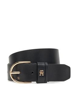 Tommy Hilfiger Pasek Damski Essential Effortless 3.5 AW0AW17757 Czarny ze sklepu MODIVO w kategorii Paski damskie - zdjęcie 185494840
