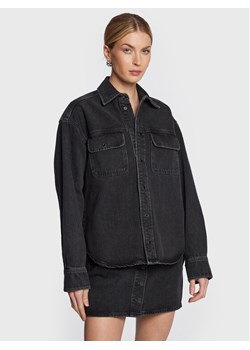 Samsøe Samsøe Kurtka jeansowa Ellen F22400111 Czarny Regular Fit ze sklepu MODIVO w kategorii Kurtki damskie - zdjęcie 185494860