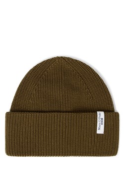 Marc O'Polo Denim Czapka damska Kobiety Bawełna khaki jednolity ze sklepu vangraaf w kategorii Czapki zimowe damskie - zdjęcie 185499141