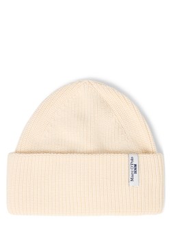 Marc O'Polo Denim Czapka damska Kobiety Bawełna écru jednolity ze sklepu vangraaf w kategorii Czapki zimowe damskie - zdjęcie 185499142