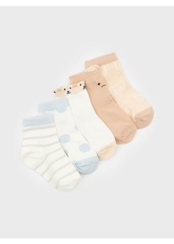 Sinsay - Skarpetki niemowlęce 5 pack - wielobarwny - id: 708FF-MLC - marki Sinsay - 185501024 Sinsay - Skarpetki niemowlęce 5 pack - wielobarwny ze sklepu Sinsay w kategorii Skarpetki dziecięce - zdjęcie 185501024