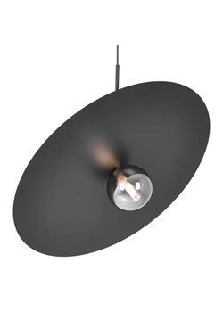 Lampa z dużym kloszem wisząca czarna S6-C00 ze sklepu Edinos.pl w kategorii Lampy wiszące - zdjęcie 185501122