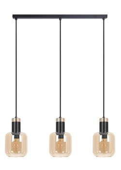 Potrójna wisząca beżowa lampa C0-T82 ze sklepu Edinos.pl w kategorii Lampy wiszące - zdjęcie 185501150