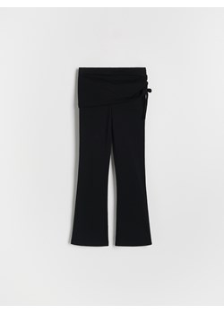 Reserved - Legginsy flare - czarny ze sklepu Reserved w kategorii Spodnie dziewczęce - zdjęcie 185502134