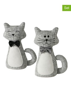 Boltze Stopery (2 szt.) &quot;Kitty&quot; w kolorze szarym do drzwi ze sklepu Limango Polska w kategorii Dom - zdjęcie 185502374