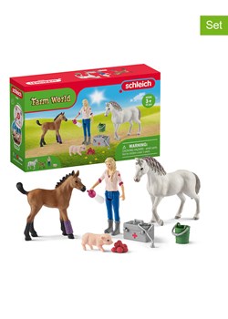 Schleich 3-częściowy zestaw &quot;Vet visiting mare and foa&quot; do zabawy - 3+ ze sklepu Limango Polska w kategorii Zabawki - zdjęcie 185503202