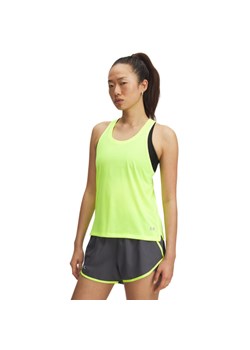 Damski top do biegania Under Armour UA Streaker Singlet - żółty ze sklepu Sportstylestory.com w kategorii Bluzki damskie - zdjęcie 185504483