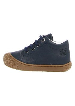 Naturino Skórzane sneakersy &quot;Coco&quot; w kolorze granatowym ze sklepu Limango Polska w kategorii Buty zimowe dziecięce - zdjęcie 185504734