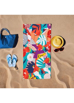 Colourful Cotton Ręcznik plażowy &quot;Baskili&quot; w kolorze miętowo-czerwonym ze sklepu Limango Polska w kategorii Ręczniki - zdjęcie 185504904