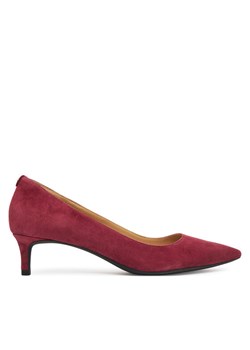 Szpilki MICHAEL Michael Kors Alina 40R3ALMP1S Bordowy ze sklepu eobuwie.pl w kategorii Czółenka - zdjęcie 185505273