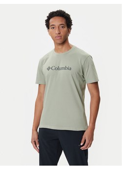 Columbia T-Shirt Csc Basic Logo™ 1680053 Zielony Regular Fit ze sklepu MODIVO w kategorii T-shirty męskie - zdjęcie 185505763