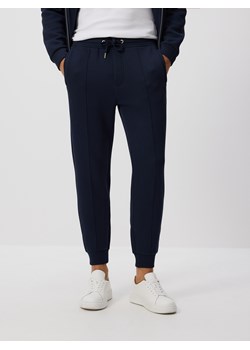Reserved - Spodnie dresowe slim fit - granatowy ze sklepu Reserved w kategorii Spodnie męskie - zdjęcie 185506294