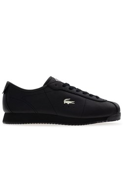 Buty męskie Lacoste Club-Low 125 5 SMA 749SMA0107-02H - czarne ze sklepu streetstyle24.pl w kategorii Buty sportowe męskie - zdjęcie 185506960