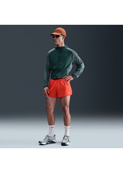 Męskie spodenki do biegania z wszytą bielizną 8 cm Dri-FIT ADV Nike Trailwind - Czerwony ze sklepu Nike poland w kategorii Spodenki męskie - zdjęcie 185507012
