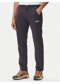 Jack Wolfskin Spodnie outdoor Pico A63904 Szary Regular Fit ze sklepu MODIVO w kategorii Spodnie męskie - zdjęcie 185507540