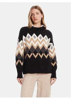 Barbour Sweter Cecelia LKN1676MI11 Czarny Relaxed Fit ze sklepu MODIVO w kategorii Swetry damskie - zdjęcie 185507551