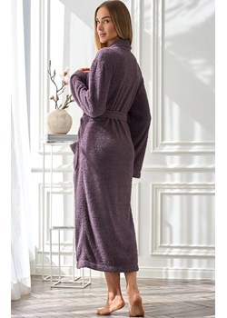 Długi szlafrok damski ametyst 2558 Celeste, Kolor fioletowy, Rozmiar XL, L&amp;L ze sklepu Primodo w kategorii Szlafroki damskie - zdjęcie 185508461