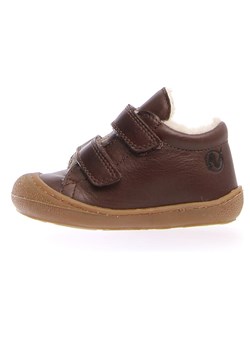 Naturino Skórzane sneakersy &quot;Coco&quot; w kolorze brązowym ze sklepu Limango Polska w kategorii Buty zimowe dziecięce - zdjęcie 185508471