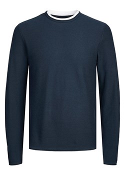 JACK &amp; JONES Junior Sweter &quot;Twinn&quot; w kolorze granatowym ze sklepu Limango Polska w kategorii Swetry chłopięce - zdjęcie 185508480