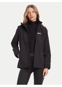 Jack Wolfskin Kurtka outdoor Trailtime 2l A63902 Czarny Regular Fit ze sklepu MODIVO w kategorii Kurtki damskie - zdjęcie 185510414