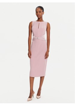Rinascimento Sukienka koktajlowa CFC0125073003 Różowy Slim Fit ze sklepu MODIVO w kategorii Sukienki - zdjęcie 185510434