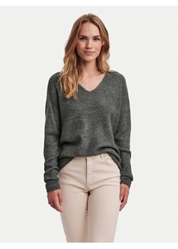 Vero Moda Sweter Crewlefile 10233357 Zielony Loose Fit ze sklepu MODIVO w kategorii Swetry damskie - zdjęcie 185510461