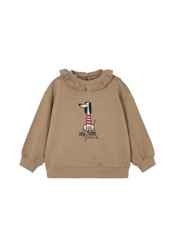 Mayoral Bluza 4430 Brązowy Regular Fit ze sklepu MODIVO w kategorii Bluzy dziewczęce - zdjęcie 185510474