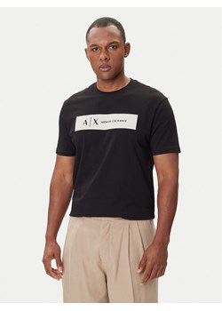 Armani Exchange T-Shirt XM001425 AF10361 UC001 Czarny Regular Fit ze sklepu MODIVO w kategorii T-shirty męskie - zdjęcie 185510481