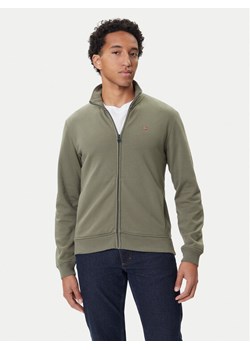 Napapijri Bluza Balis NP0A4GBA Zielony Regular Fit ze sklepu MODIVO w kategorii Bluzy męskie - zdjęcie 185510482