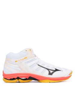 Mizuno Buty halowe Wave Voltage 2 Mid V1GA2465 Pomarańczowy ze sklepu MODIVO w kategorii Buty sportowe męskie - zdjęcie 185510492