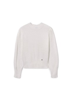 Mayoral Sweter 7308 Biały Relaxed Fit ze sklepu MODIVO w kategorii Swetry dziewczęce - zdjęcie 185510591