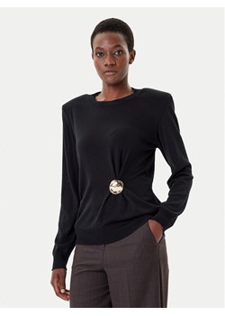 Simona Corsellini Sweter A25CPMGE0301 Czarny Regular Fit ze sklepu MODIVO w kategorii Swetry damskie - zdjęcie 185510592