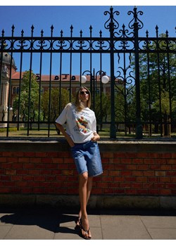 Mohito - Jeansowe szorty - niebieski ze sklepu Mohito w kategorii Szorty - zdjęcie 185512271