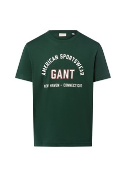 Gant Koszulka męska Mężczyźni Dżersej jodłowy nadruk ze sklepu vangraaf w kategorii T-shirty męskie - zdjęcie 185512460