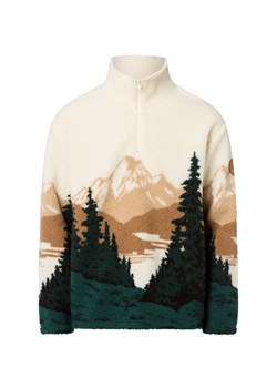 Gant Męski teddy troyer Mężczyźni écru wzorzysty ze sklepu vangraaf w kategorii Bluzy męskie - zdjęcie 185512463