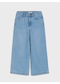 Sinsay - Jeansy wide leg - niebieski ze sklepu Sinsay w kategorii Spodnie dziewczęce - zdjęcie 185513913