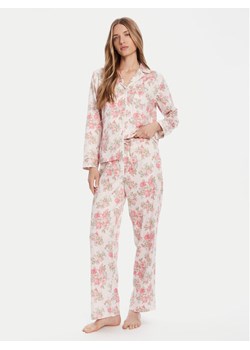 LAUREN RALPH LAUREN Piżama ILN92441 Różowy Regular Fit ze sklepu MODIVO w kategorii Piżamy damskie - zdjęcie 185514151