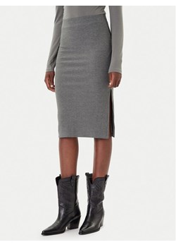 ONLY Spódnica ołówkowa Emma 15233600 Szary Slim Fit ze sklepu MODIVO w kategorii Spódnice - zdjęcie 185514160