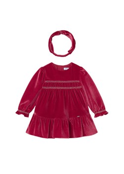 Mayoral Sukienka elegancka 2904 Bordowy Regular Fit ze sklepu MODIVO w kategorii Sukienki dziewczęce - zdjęcie 185514161