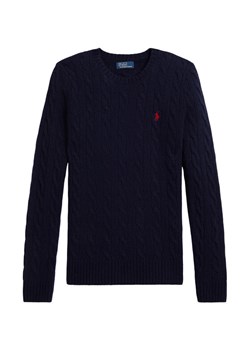 Polo Ralph Lauren Sweter 211971865003 Granatowy Slim Fit ze sklepu MODIVO w kategorii Swetry damskie - zdjęcie 185514183