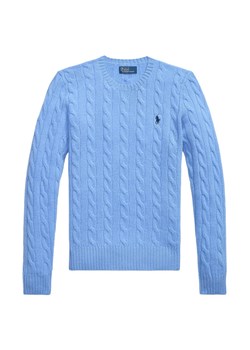 Polo Ralph Lauren Sweter 211971865004 Niebieski Slim Fit ze sklepu MODIVO w kategorii Swetry damskie - zdjęcie 185514184