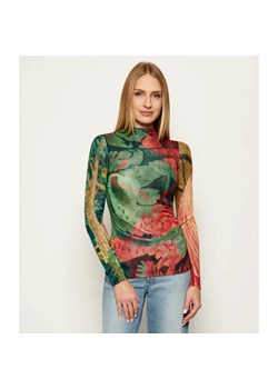 Desigual Półgolf JERS_TAPIZ_LACROI | Desigual x M. Christian Lacroix | Slim Fit ze sklepu Gomez Fashion Store w kategorii Bluzki damskie - zdjęcie 185515111