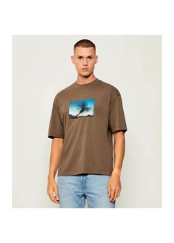 HUGO T-shirt Dorizon | Oversize fit ze sklepu Gomez Fashion Store w kategorii T-shirty męskie - zdjęcie 185515130