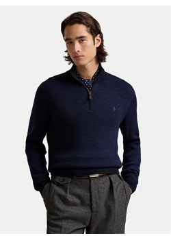 Polo Ralph Lauren Sweter 710948865003 Granatowy Regular Fit ze sklepu MODIVO w kategorii Swetry męskie - zdjęcie 185517270
