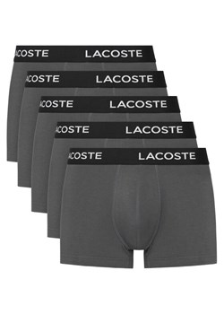Lacoste Komplet 5 par bokserek 5H1292 Szary ze sklepu MODIVO w kategorii Majtki męskie - zdjęcie 185517322